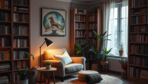 optimal book nook layout