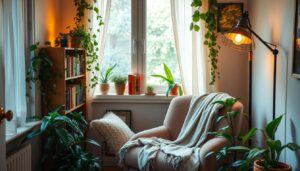 serene book nook ideas