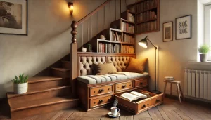 cozy reading nook